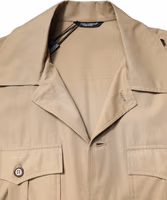 Brown Graphic Print Short Sleeves Shirt 4
