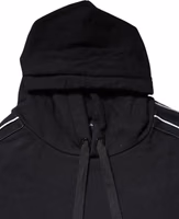 Black Cotton Logo Hooded Sweatshirt Sweater 4