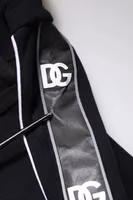 Black Cotton Logo Hooded Sweatshirt Sweater 5