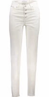 White Cotton Women's Jean 1
