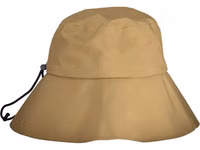 Brown Polyester Women Hat 1