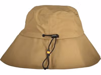 Brown Polyester Women Hat 3
