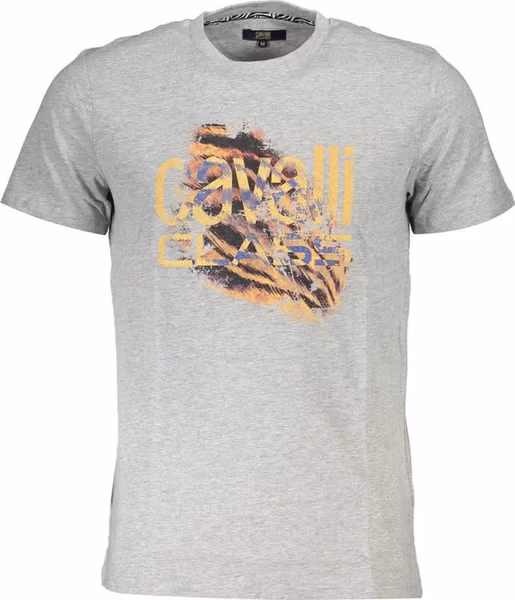 Grigio Cotton Men T-Shirt
