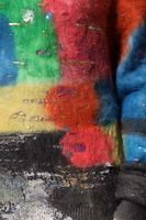 Multicolor Mohair Turtleneck Pullover Sweater 5