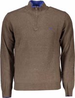 Marrone Viscosa Uomo Maglia 1