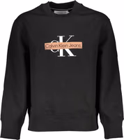 Black Cotton Men's Sweatshirt 1