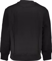 Black Cotton Men's Sweatshirt 2