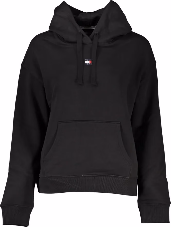 Black Cotton Women Sweater