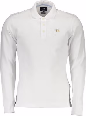 Elegant Slim Fit Polo with Embroidery Details