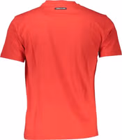 Red Cotton Men T-Shirt 2