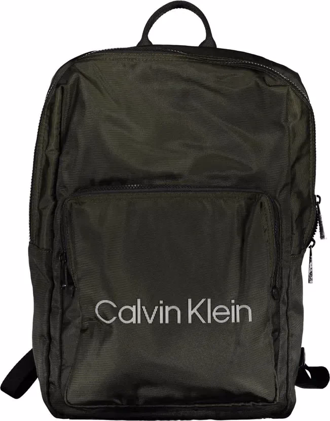 Verde Polyester Men Backpack