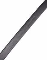 Black Calf Leather Classic Metal Buckle Belt 4