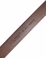 Green Classic Leather Metal Buckle Belt 4