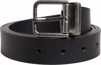 Black Classic Leather Metal Buckle Belt 1