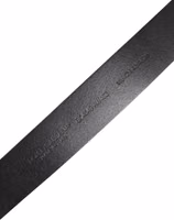 Black Classic Leather Metal Buckle Belt 4