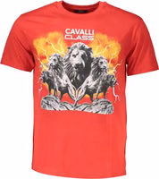 Red Cotton Men's T-Shirt 1
