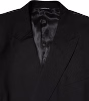 Black MARTINI Double Breasted Suit Jacket 4
