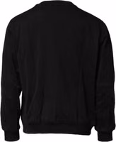Black Logo Embroidery Sweatshirt Sweater 3