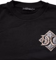 Black Logo Embroidery Sweatshirt Sweater 4