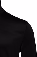 Black Polyester Turtleneck Pullover Sweater 2
