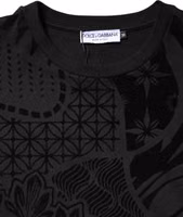 Black Printed Crew Neck Sweatshirt Sweater 3