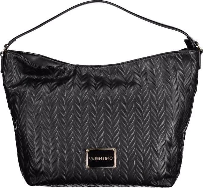 Black Polyurethane Women's Bag