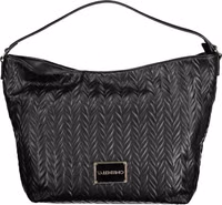 Black Polyurethane Women's Bag 1