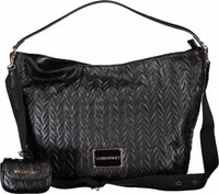 Black Polyurethane Women's Bag 3