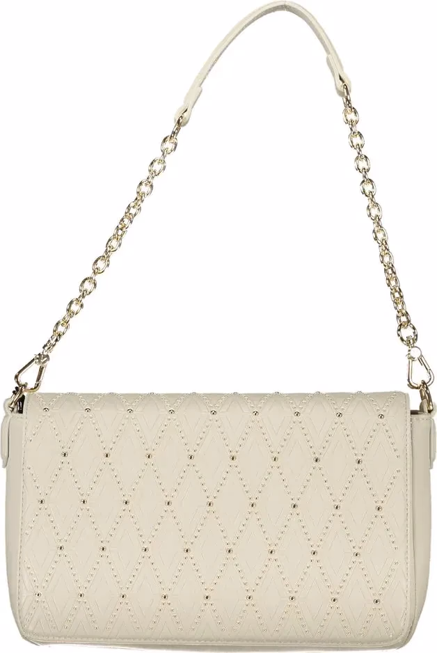 Bianco Polyurethane Women's Bag