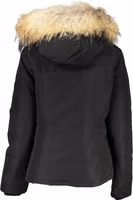 Black Cotton Women's Jacket 2