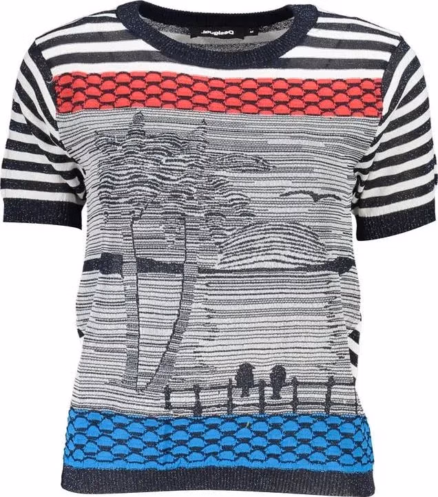 Blu Cotton Women Shirt