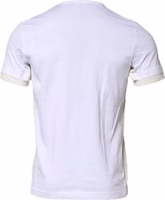 White Cotton Pocket Short Sleeves T-shirt 3