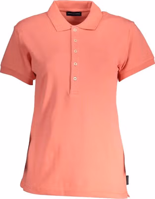 Pink Organic Cotton Women Polo