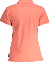 Pink Organic Cotton Women Polo 2