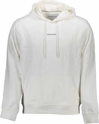 White Cotton Men Sweater