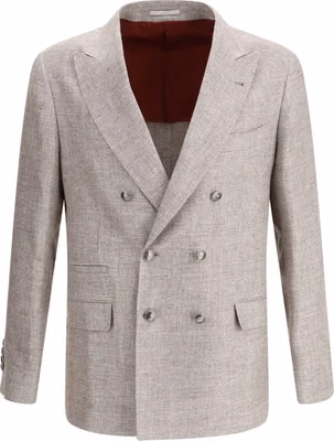 Light Brown Linen Blazer