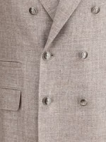 Light Brown Linen Blazer 3