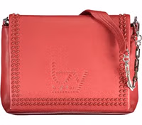 Rosso Polyurethane Women Handbag 1