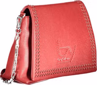 Rosso Polyurethane Women Handbag 3