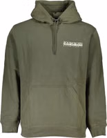 Verde Cotton Men Sweatshirt with Hood 1