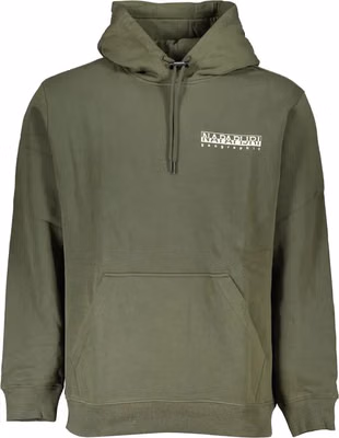 Verde Cotton Men Sweatshirt with Hood