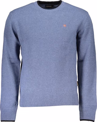 Blue Tessuto Men Sweater