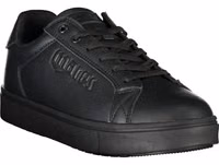 Black Polyurethane Men Sneaker 2