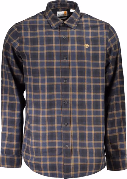 Blue Cotton Men's Shirt