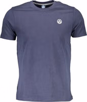 Blu Cotton Men T-Shirt 1