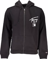 Black Cotton Mens Sweatshirt 1