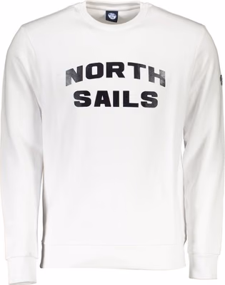 Bianco Cotton Men Sweatshirt
