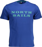 Blue Cotton Men T-Shirt 1