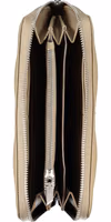 Beige Polyester Women Wallet 2