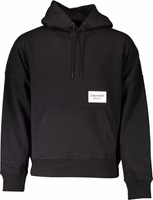 Black Cotton Men Sweatshirt 1
